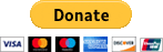 A yellow sign with the word donate underneath it.